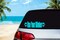 Use Your Blinker decal vinyl for car windows bumper sticker product 2